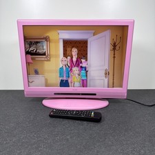 Retro Pink ALBA 19" LCD TV DVD