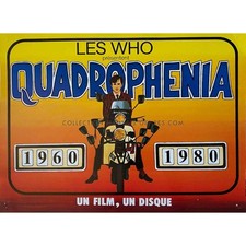 QUADROPHENIA Rare French Movie Poster Lambretta Style - 12x15 in. - 1980 - Mods,