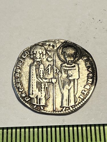 Venice silver grosso - -silver,