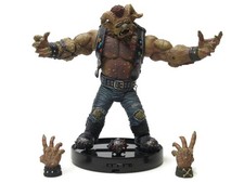 Shadowrun Wolf Nev Gang Boss Action Figure Used Toy Base Stand WizKids 2003