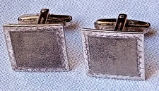 Vintage 925 silver square rod
