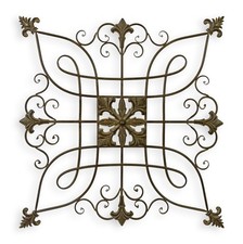 Wrought iron ornamental - ornamental, wall
