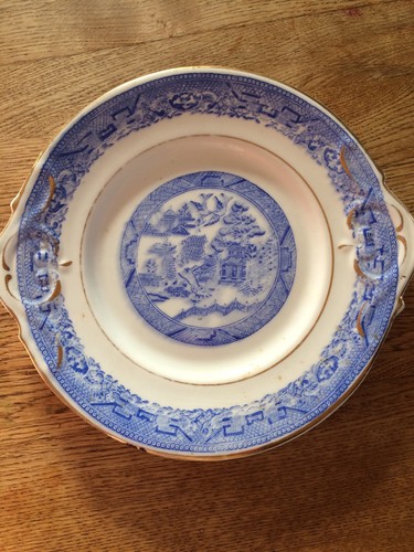 Antique cobalt blue and white - antique,