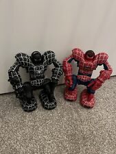 Mini Marvel Spiderman & Venom Toy Spidersapien Robot 2007 WowWee - Untested