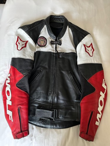 Wolf motorcycle leather suit - , 2