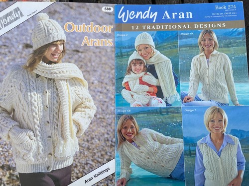 Wendy aran pattern books - aran,