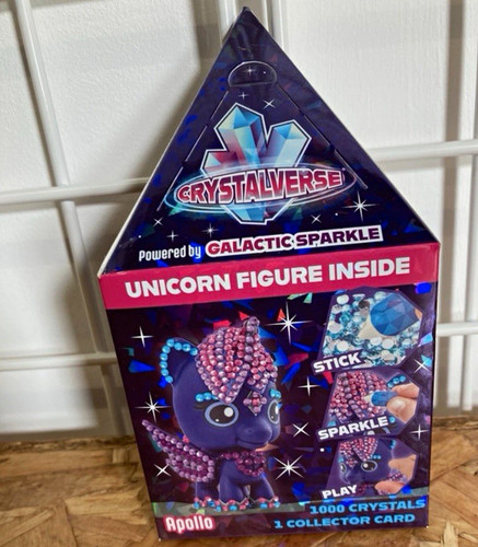 Crystalverse unicorn figurine - crystalverse,