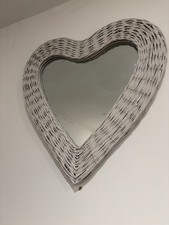 Heart Shaped Mirror Dunelm  