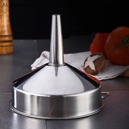 Stainless steel funnel with - funnel,