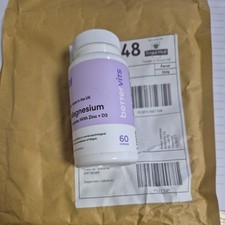 Bettervits Magnesium Complex With Zinc & Vitamin D - 60 Capsules