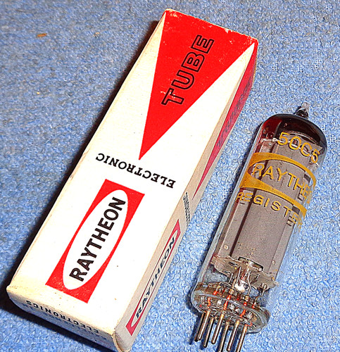 Nos raytheon 50c5 vacuum - 1,