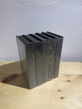 5 x Black VHS Empty Plastic