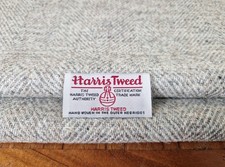 Light Grey Herringbone Harris