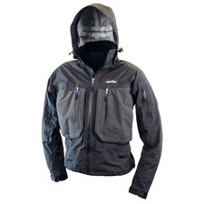 Airflo Fishing Jacket Airtex Pro Wading Waterproof Breathable Adjustable Cuffs