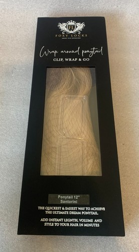 Foxy locks clip human remy - locks, in