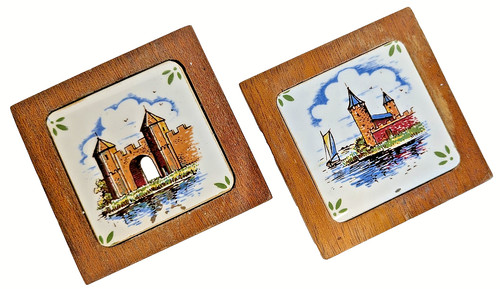 Pair dutch delft - pair,