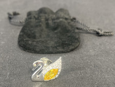 Swarovski Crystal Citrine Vtg