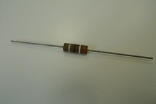 Resistor Morganite Insulated Type W Carbon Composite  39 Ohm 1 Watt