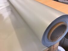 TOUGH GREY WATERPROOF REINF PVC FABRIC MATERIAL UV ROT RESIST TARP BOAT COVER