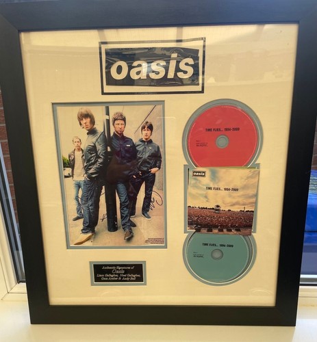Oasis authentic signed liam - authentic,