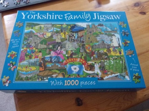 Yorkshire family jigsaw 1000 - ,