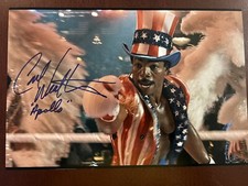 Carl Weathers Signed Autograph