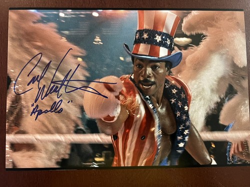 Carl weathers signed autograph - carl,