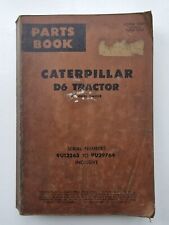 CATERPILLAR D6 TRACTOR PARTS