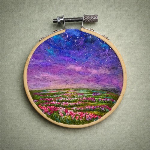 Dreamy textile art - dreamy,