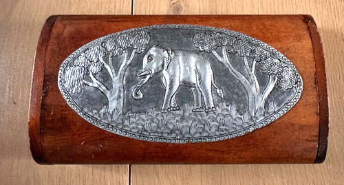 Vintage wooden trinket - vintage,