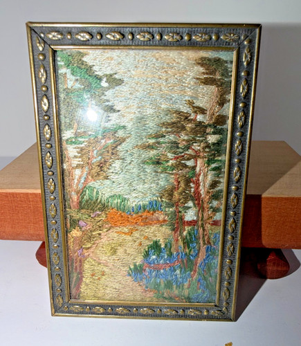 Vintage miniature embroidered - vintage,