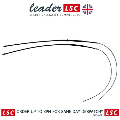 Rear handbrake parking - parking, cables