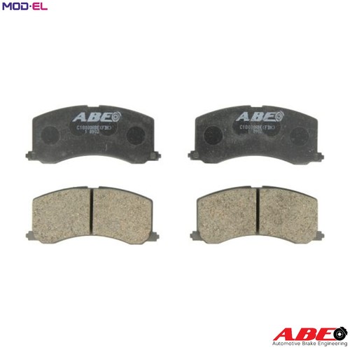 Brake pad set disc - set,
