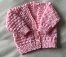 New Hand Knitted Baby  Girl's