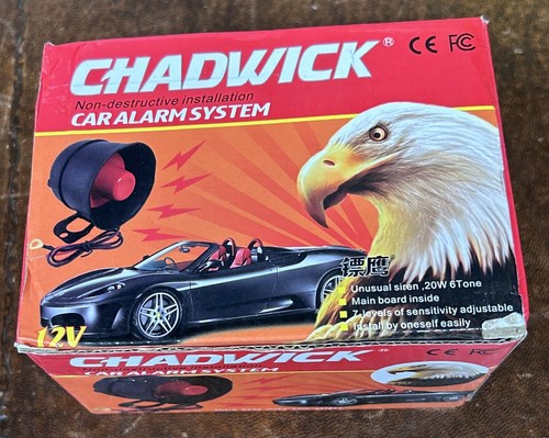Chadwick 12v car alarm system - car,