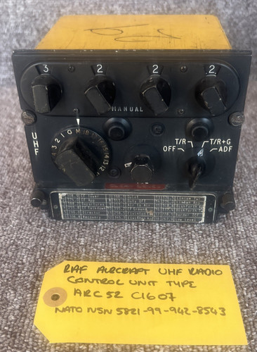 Raf aircraft uhf radio control - raf,