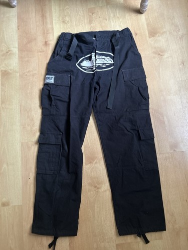 Men black corteiz cargos - men’s,