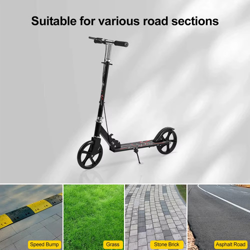 Foldable commuter scooter with - commuter,