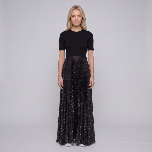 Maje women black pleated - black,