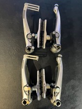 NOS Shimano Deore XT BR-M739 Silver V-brakes. Full set. Unused in box. NIB