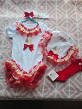 Girls Frilly 6-9 Months