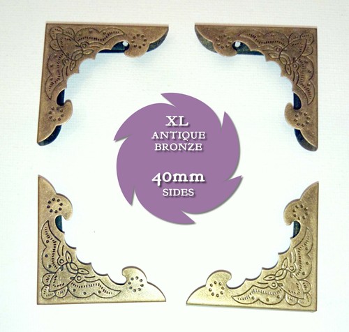 Antique bronze metal - xl,
