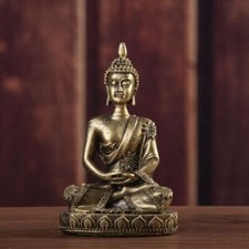 Oriental Culture Buddhist Figurine Ornament Buddha Statue Zen Ornament  Indoor