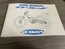 SCORPA SY 125 175 F SERVICE BOOK MANUAL  GOOD CONDITION OFFERS
