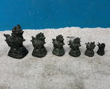 Antique Set of 6 Bermese