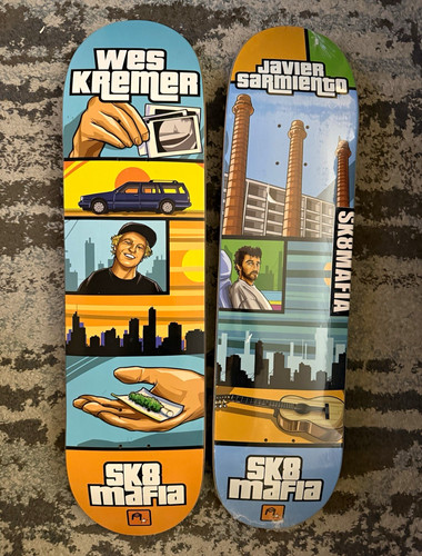Sk8mafia skateboard deck - sk8mafia,