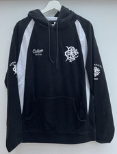 Barbarians Rugby Fleece Hoodie Cotton Traders Black Training Mens Small S