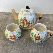 Vintage Fox & Hounds Tea Set