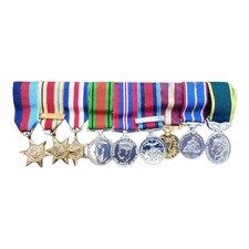 WW2 Army Veterans Group Of 9