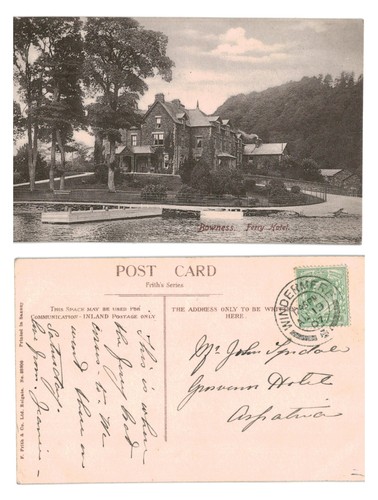 Vintage postcard bowness - vintage,